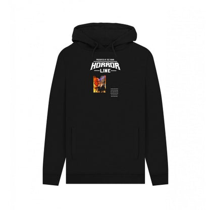 Front - Horror Line Unisex Adult Frankenstein Must Be Destroyed Hoodie