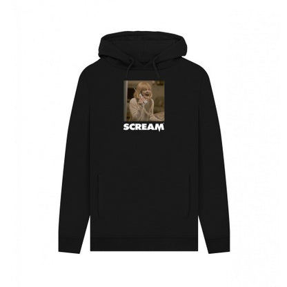 Front - Scream Unisex Adult Phone Call Hoodie