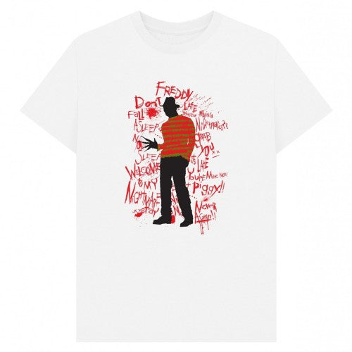 Front - A Nightmare On Elm Street Unisex Adult Freddy Krueger T-Shirt