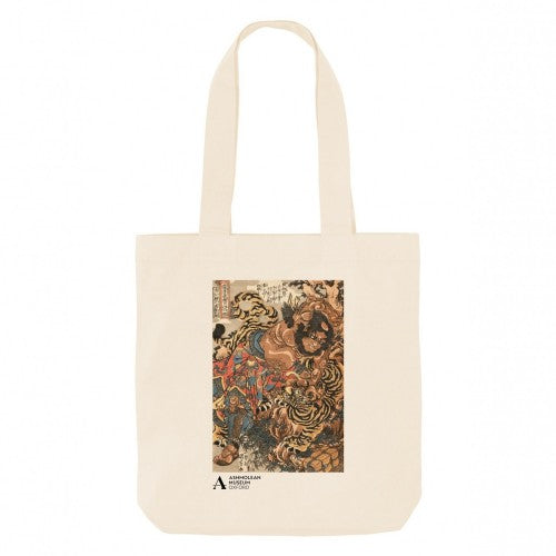 Front - Apoh Wu Song Tiger Ashmolean Museum Tote Bag