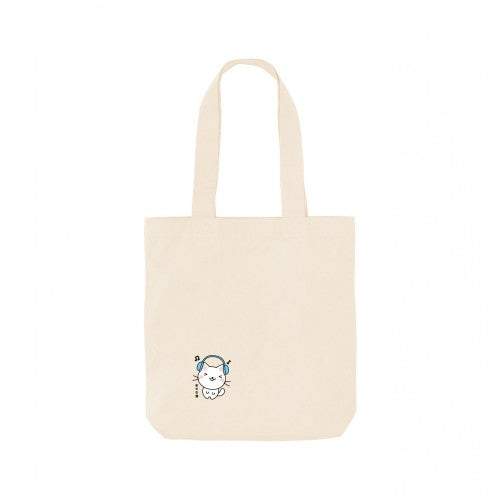 Front - TORC Dancing Kitty Ramen Tote Bag