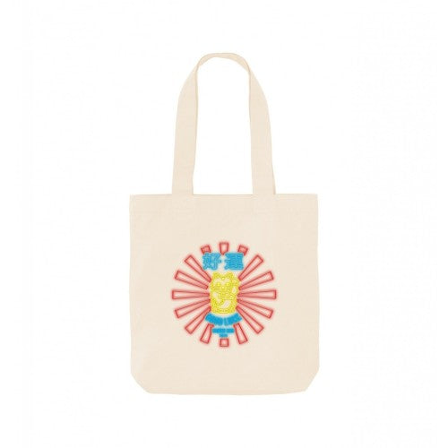 Front - TORC Neon Lucky Cat Ramen Tote Bag