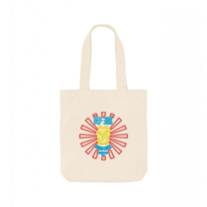Front - TORC Neon Lucky Cat Ramen Tote Bag