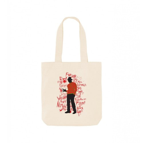 Front - A Nightmare On Elm Street Freddy Krueger Tote Bag