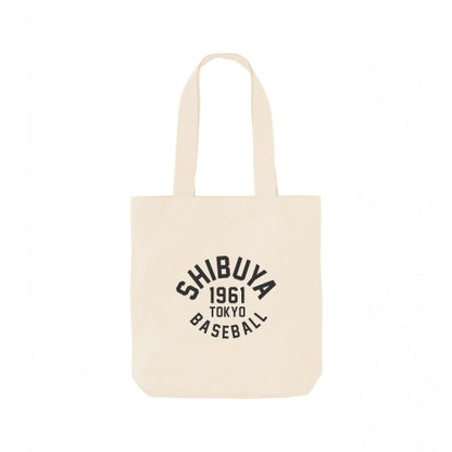 Front - Park Fields Shibuya Baseball Varsity Tote Bag