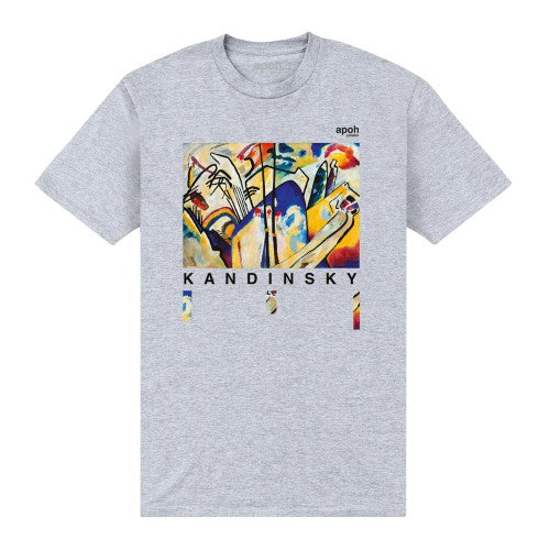 Front - Apoh Unisex Adult Kandinsky T-Shirt