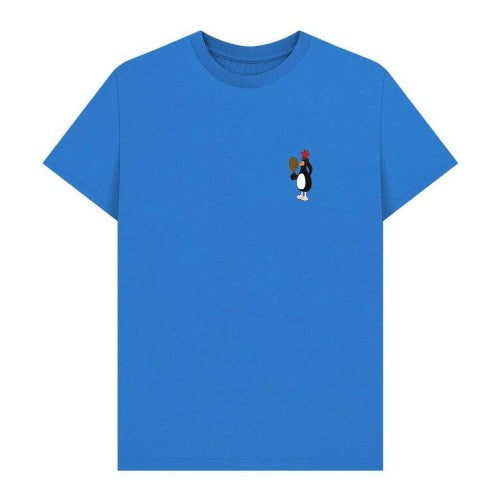 Front - Wallace and Gromit Unisex Adult Feathers McGraw Pose T-Shirt