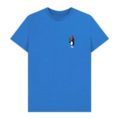 Front - Wallace and Gromit Unisex Adult Feathers McGraw Pose T-Shirt
