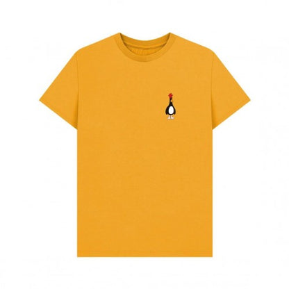 Front - Wallace and Gromit Unisex Adult Evil Genius Feathers McGraw T-Shirt
