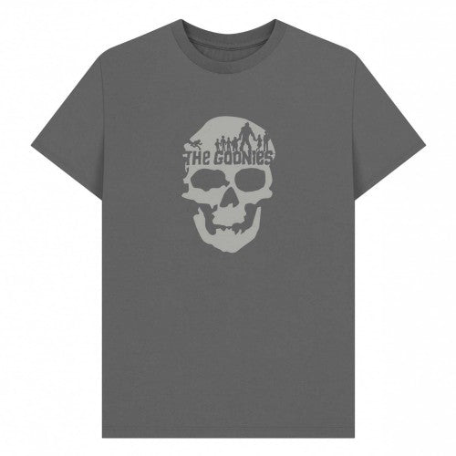 Front - The Goonies Unisex Adult Graphic Skull T-Shirt
