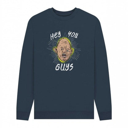 Front - The Goonies Unisex Adult Hey You Guys Sloth Sweatshirt