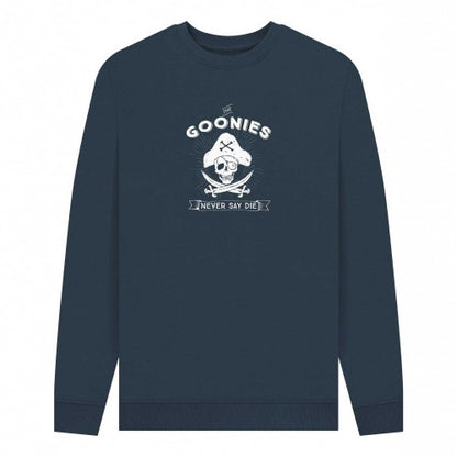 Front - The Goonies Unisex Adult Never Say Die Pirate Sweatshirt