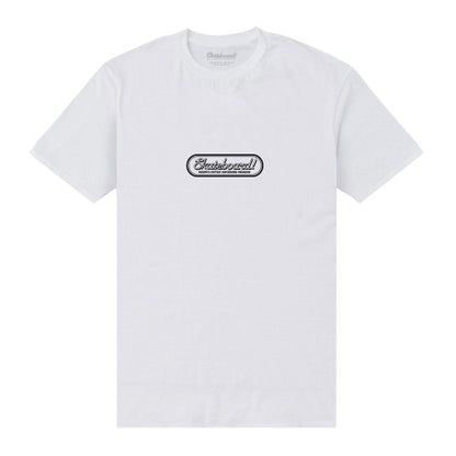Front - Skateboard! Unisex Adult Magazine Skull T-Shirt