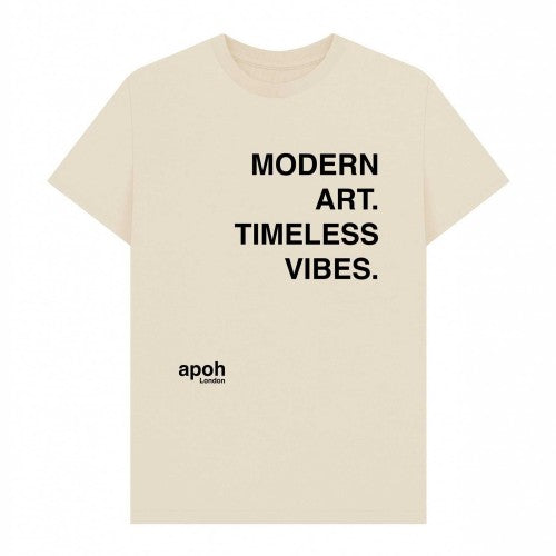 Front - Apoh Unisex Adult Modern Art Slogan T-Shirt