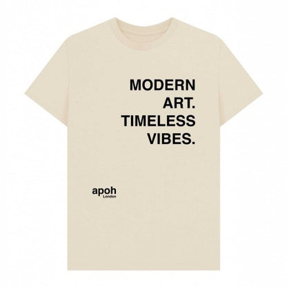 Front - Apoh Unisex Adult Modern Art Slogan T-Shirt