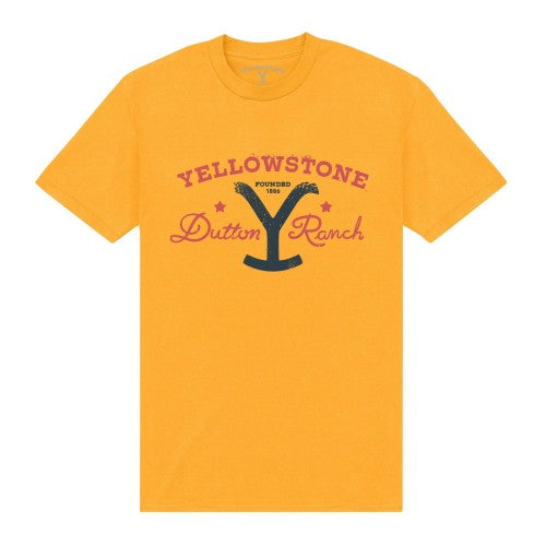 Front - Yellowstone Unisex Adult 1886 T-Shirt