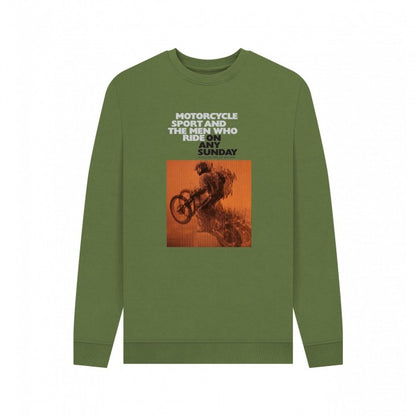 Front - On Any Sunday Unisex Adult Movie Poster Sweatshirt
