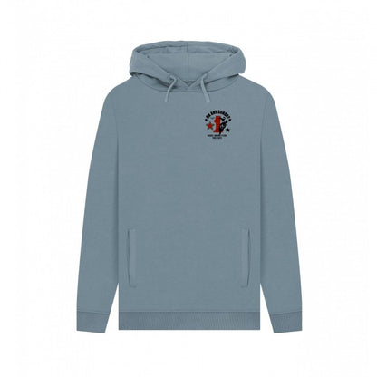 Front - On Any Sunday Unisex Adult Motorsport Mini Print Hoodie