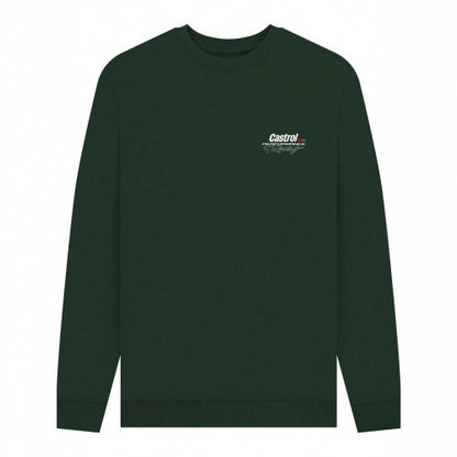 Front - Castrol Unisex Adult Performance Racing Sweatshirt