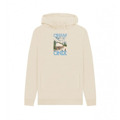 Front - Apoh Unisex Adult Chamonix Mont Blanc Pierce Archives Hoodie