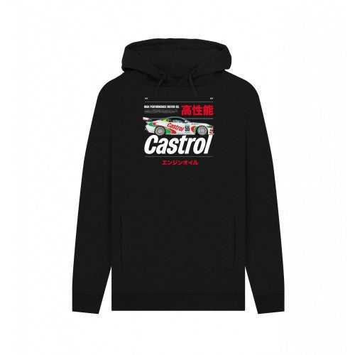 Front - Castrol Unisex Adult Bold Retro Hoodie