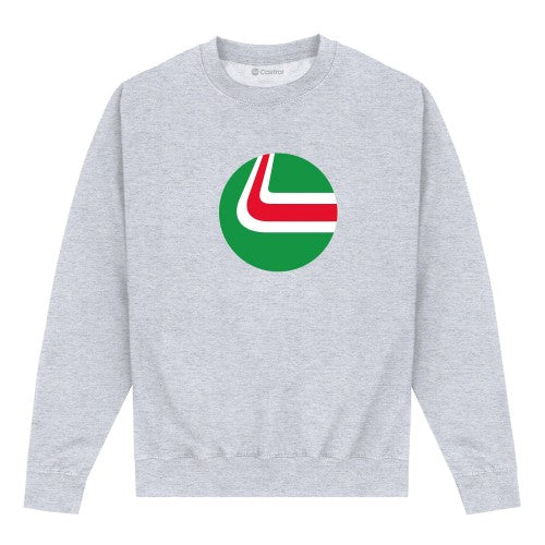 Front - Castrol Unisex Adult Stack Sweatshirt