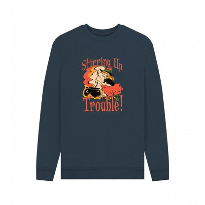 Front - Apoh Unisex Adult Stirring Up Trouble Pierce Archives Sweatshirt
