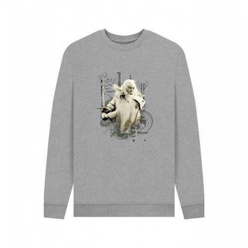 Front - The Lord Of The Rings Unisex Adult Gandalf Sweatshirt
