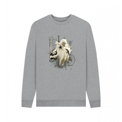 Front - The Lord Of The Rings Unisex Adult Gandalf Sweatshirt