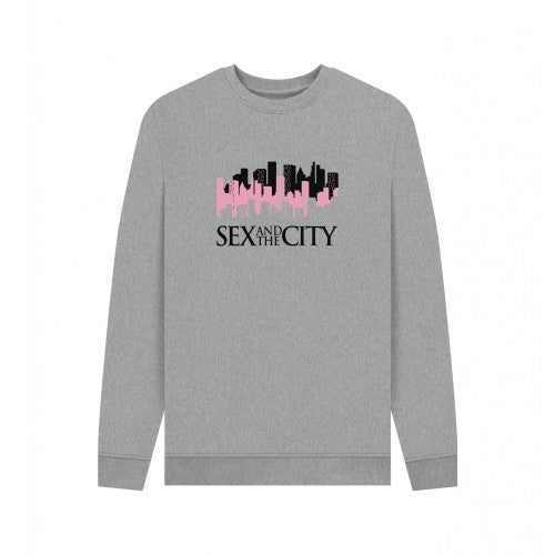 Front - Sex And The City Unisex Adult Logo Sweatshirt