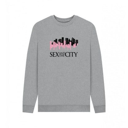 Front - Sex And The City Unisex Adult Logo Sweatshirt