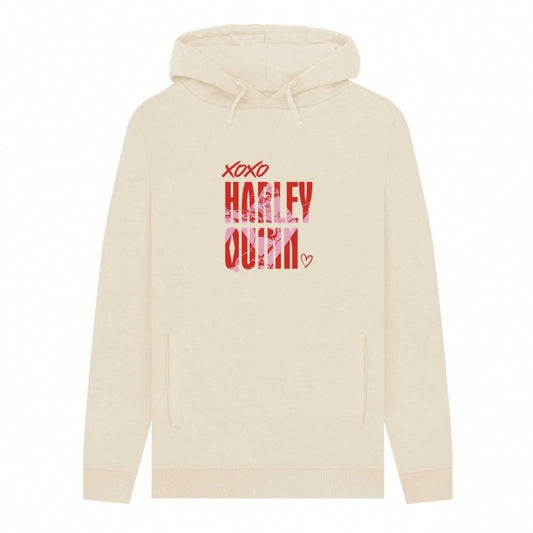 Front - Harley Quinn Unisex Adult Xoxo Love Hoodie