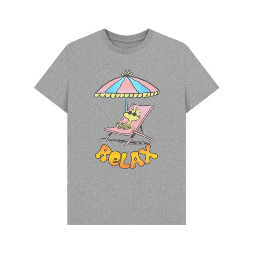 Front - Peanuts Unisex Adult Relax Snoopy T-Shirt