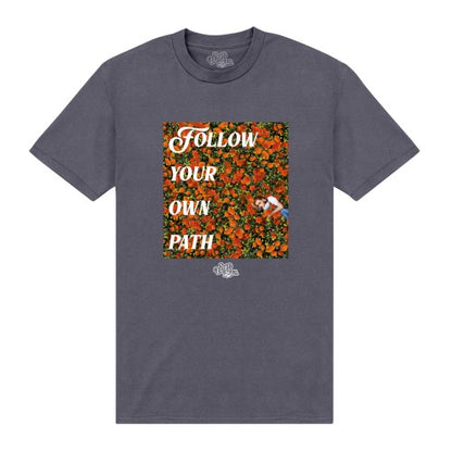 Front - The Wizard Of Oz Unisex Adult Follow T-Shirt