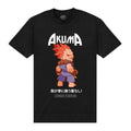 Front - Street Fighter Unisex Adult Akuma T-Shirt