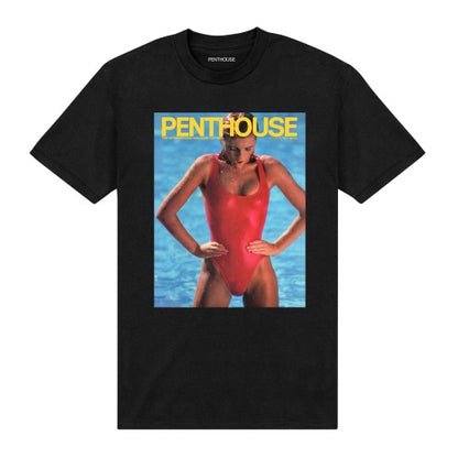 Front - Penthouse Unisex Adult 1985 Cover T-Shirt