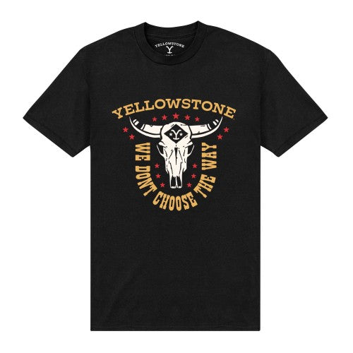 Front - Yellowstone Unisex Adult We Don´t Choose The Way T-Shirt