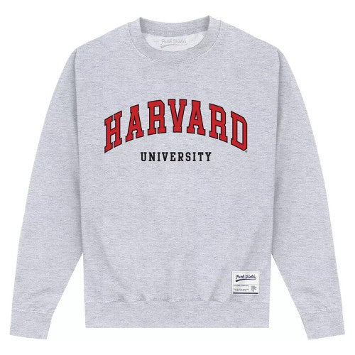 Front - Harvard University Unisex Adult Script Sweatshirt