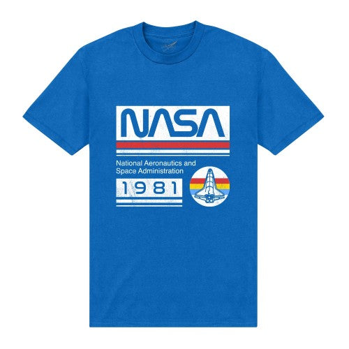 Front - NASA Unisex Adult 1981 T-Shirt