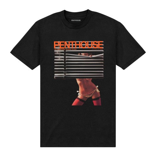 Front - Penthouse Unisex Adult September 1977 Cover T-Shirt