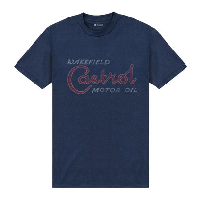 Front - Castrol Unisex Adult Heritage T-Shirt