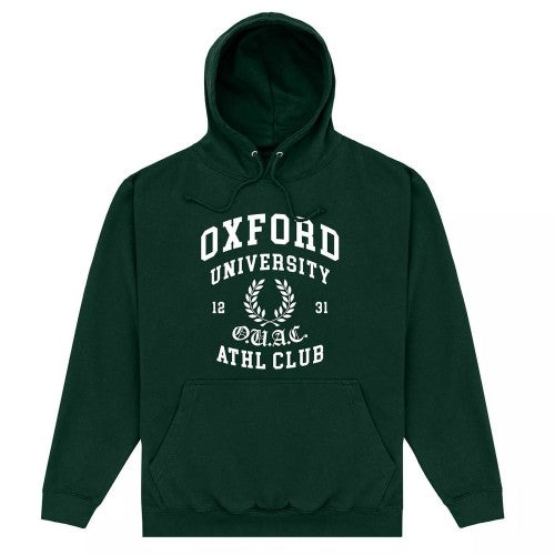 Front - University Of Oxford Unisex Adult Athletic Hoodie