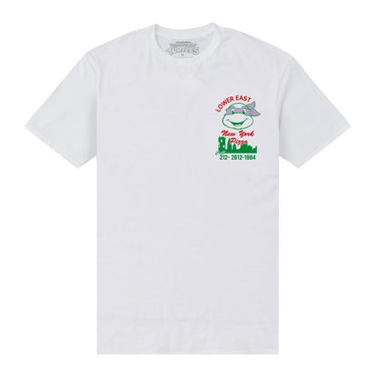 Front - TMNT Unisex Adult New York Pizza T-Shirt