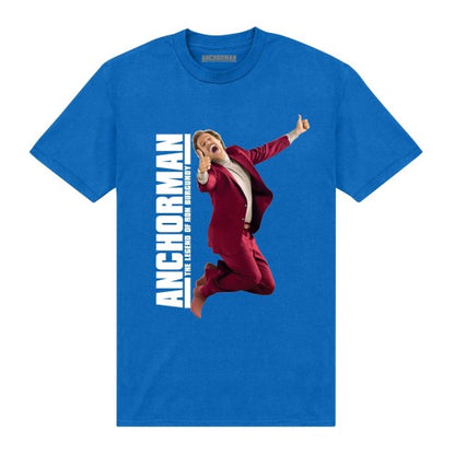 Front - Anchorman Unisex Adult Jump T-Shirt