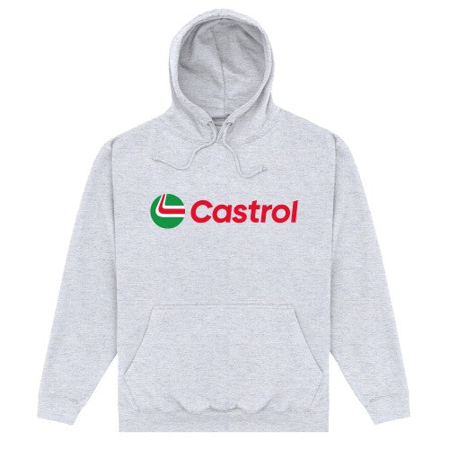 Front - Castrol Unisex Adult Lock Up Hoodie