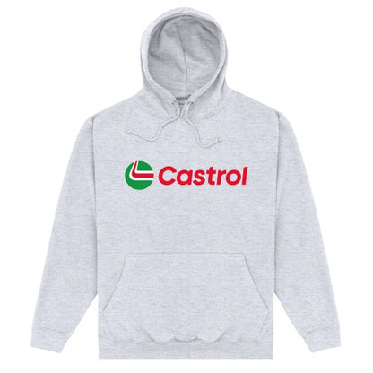 Front - Castrol Unisex Adult Lock Up Hoodie