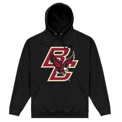 Front - Boston College Unisex Adult Eagle Hoodie