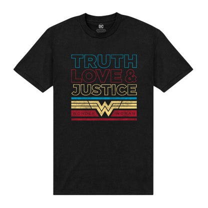 Front - Wonder Woman Unisex Adult Truth T-Shirt
