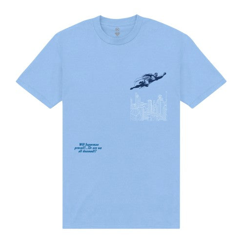 Front - Superman Unisex Adult Number One T-Shirt