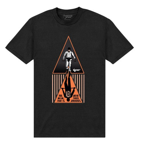 Front - A Clockwork Orange Unisex Adult Three Droogs T-Shirt